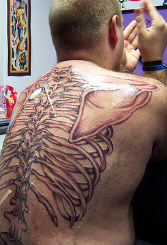 tatouage anatomie