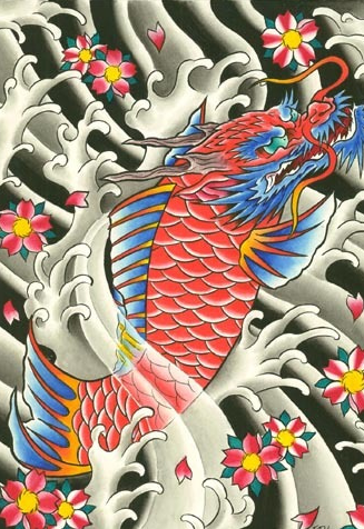 tatouage dragon